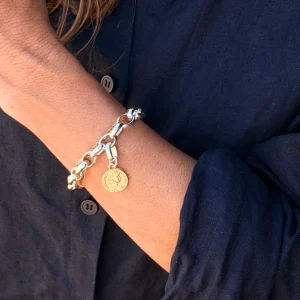 Gliederarmband Münze