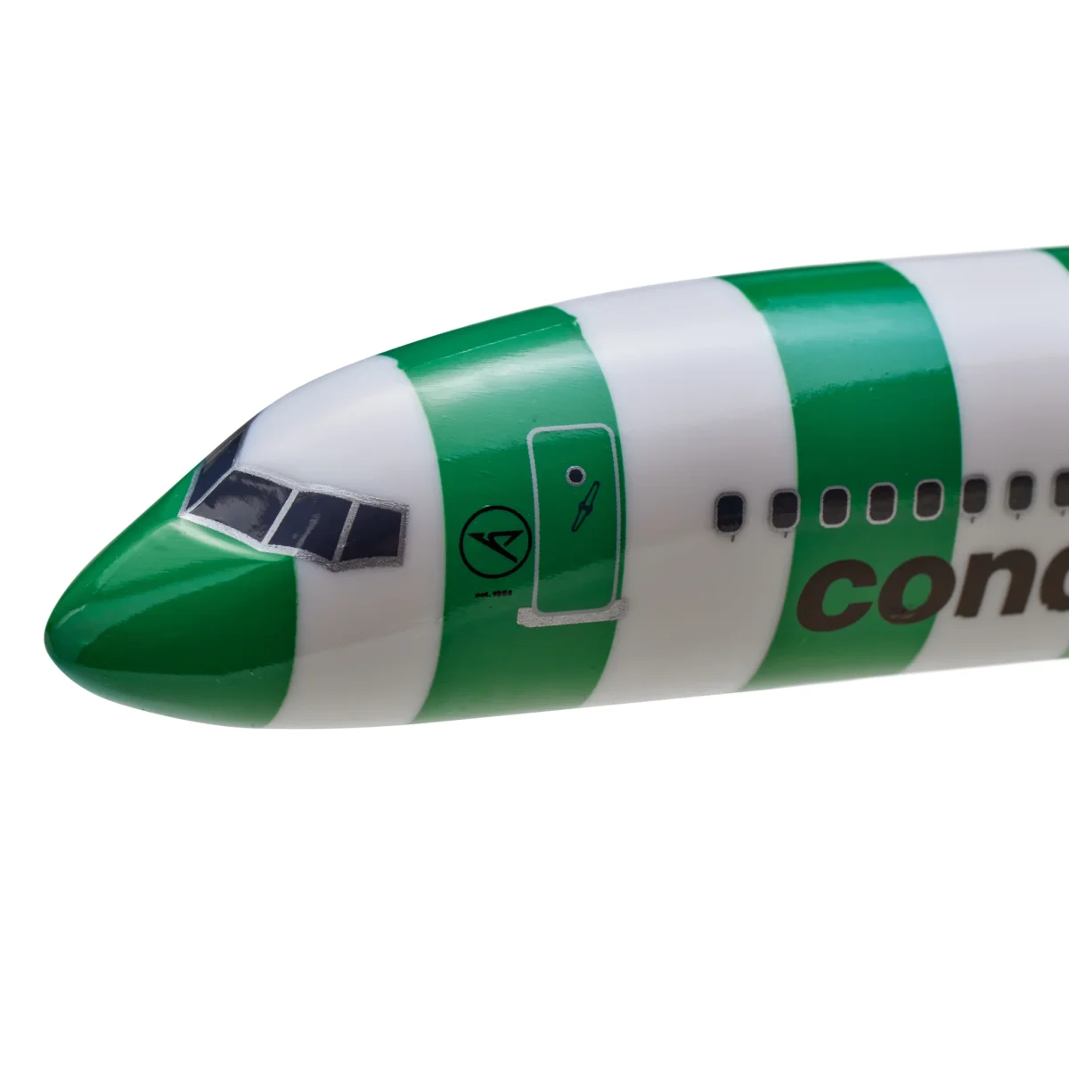 Modellflugzeug Boeing 757-300 "Island" 1:200 + Safety Card – Bild 4